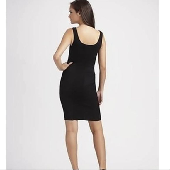 Diane von Furstenberg Black Ulani Stretch Midi Dress - Picture 2 of 16